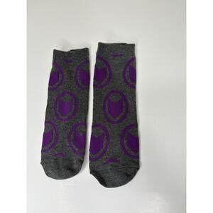 Avengers Marvel Ankle Socks Gray Purple Adult UniSex One Size